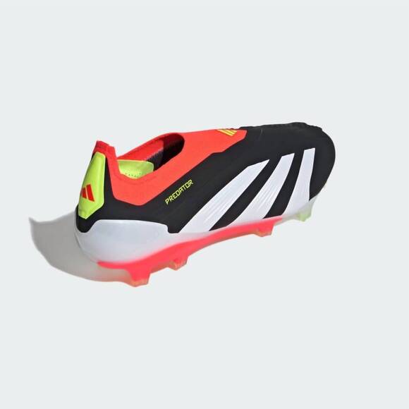 NEW ADIDAS men\'s predator elite laceless firm ground soccer cleats shoe in black main image 5